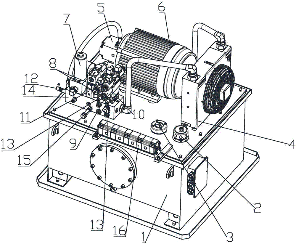 What components make up a complete custom hydraulic system?