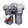 Hydraulic Medium Pressure Dual-Union Filter Change-Over Inline Filter Double-tube Filter