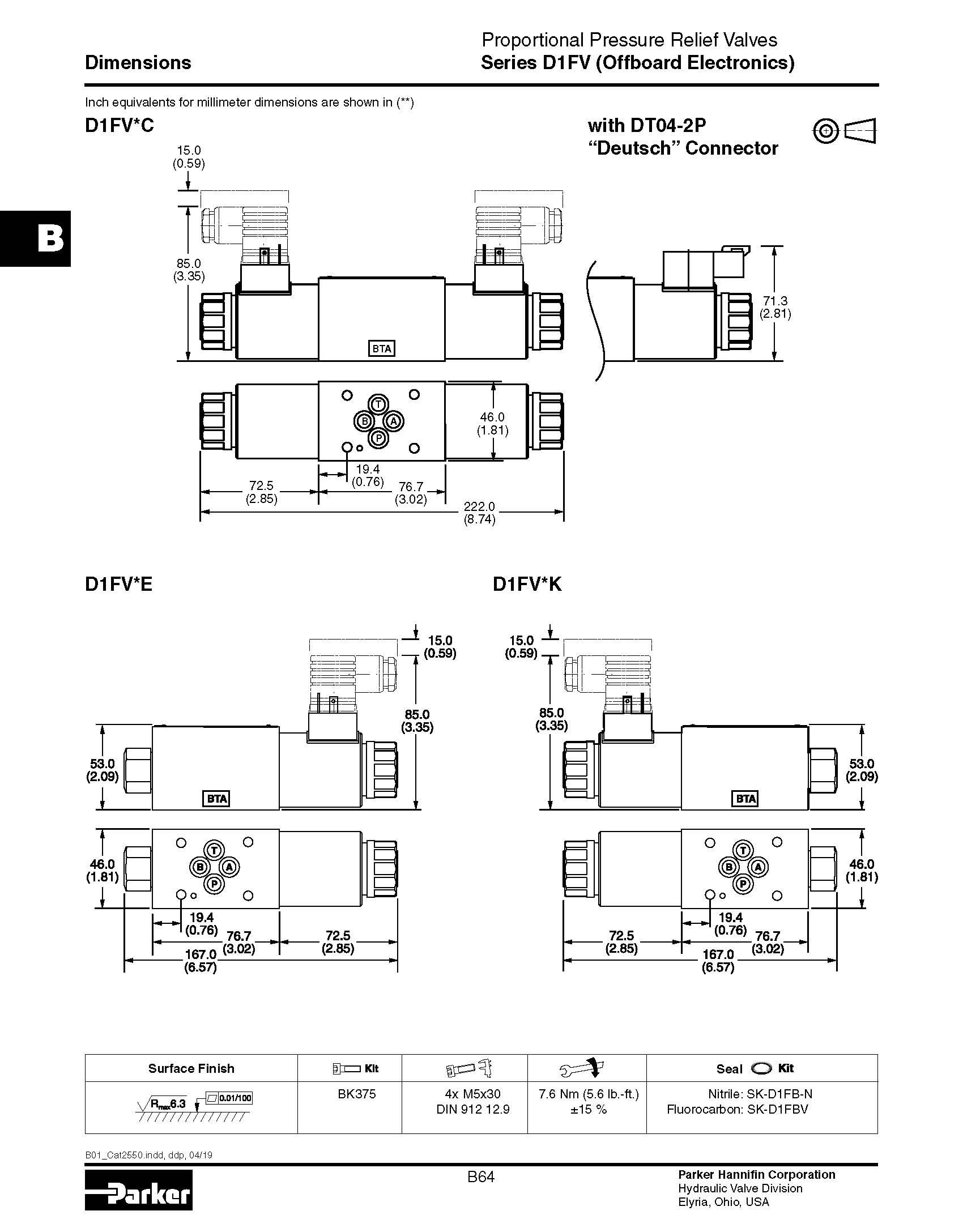 Parker-D1FV-Пропорциональный-редукционный-клапан-серии-Руководство по техническому обслуживанию_页面_6