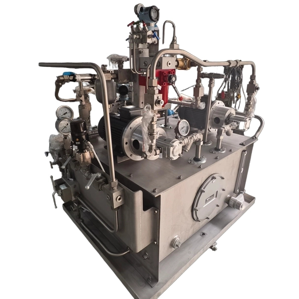 Syst&egrave;me hydraulique de station de lubrification hydraulique personnalisable modulaire s&eacute;rie MDP