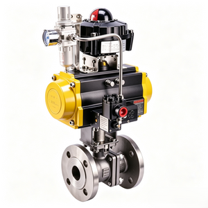 Pneumatic two-way ball valve