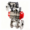 Pneumatic two-way ball valve