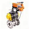 Pneumatic two-way ball valve