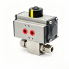 Bidirectional Sealing, Bidirectional Pressure-bearing, Fireproof And Anti-static Structure, Pneumatic Socket Ball Valve