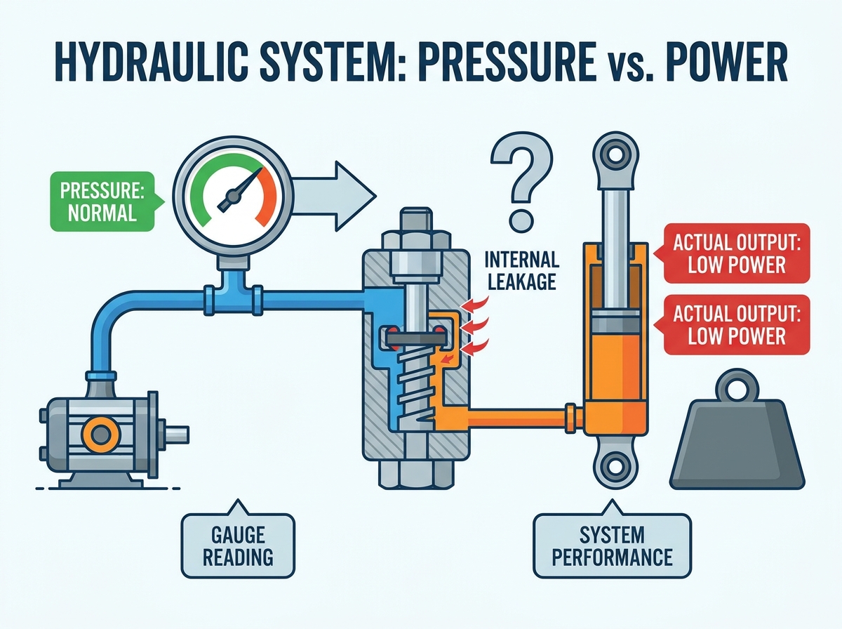 hydraulic system troubleshooting