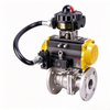 Pneumatic two-way ball valve