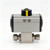 Bidirectional Sealing, Bidirectional Pressure-bearing, Fireproof And Anti-static Structure, Pneumatic Socket Ball Valve